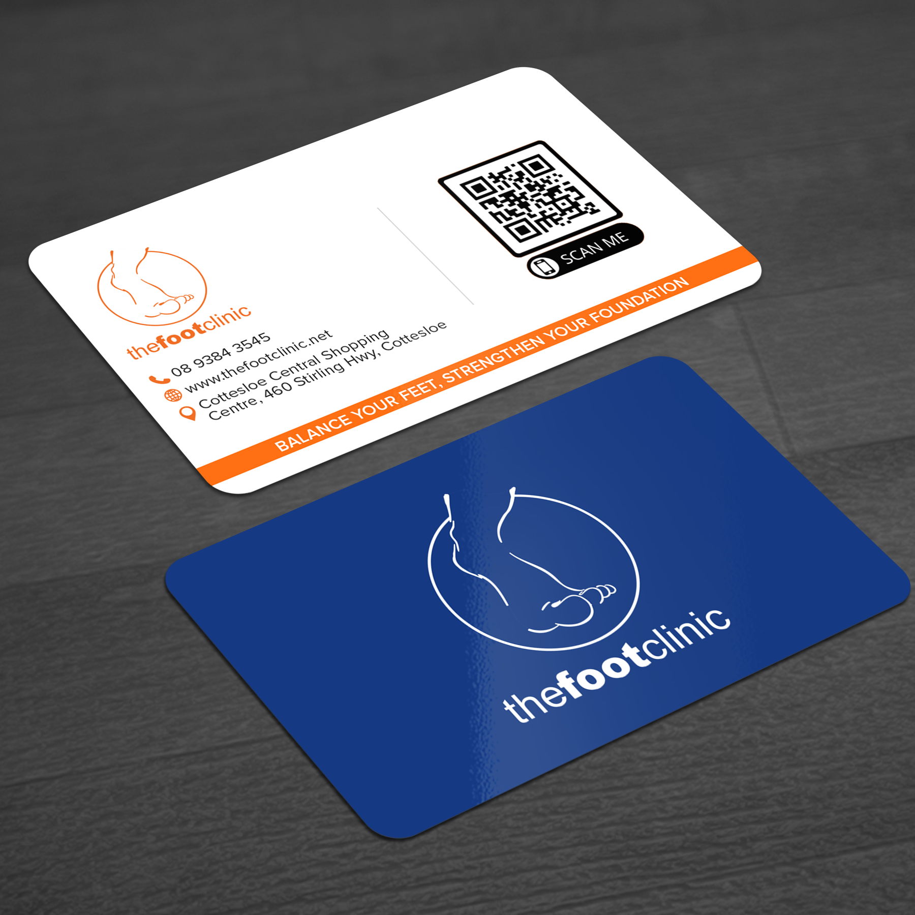 Business Card Design by WellDesign for The Foot Clinic | Design #31160763