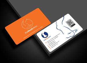 Business Card Design by Sun Moon Graphic Designer for The Foot Clinic | Design: #31161181