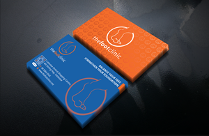 Business Card Design by DesignerShahadat for The Foot Clinic | Design: #31160284