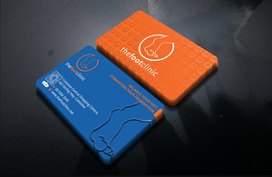 Business Card Design by DesignerShahadat for The Foot Clinic | Design: #31160287