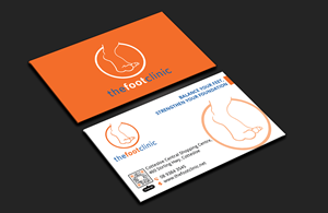 Business Card Design by DesignerShahadat for The Foot Clinic | Design: #31160288