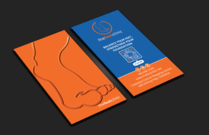 Business Card Design by DesignerShahadat for The Foot Clinic | Design: #31164962