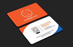 Business Card Design by DesignerShahadat for The Foot Clinic | Design: #31165110