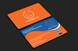 Business Card Design by DesignerShahadat for The Foot Clinic | Design: #31168266