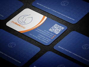 Business Card Design by WebixBD for The Foot Clinic | Design: #31163398