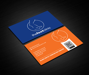 Business Card Design by Creations Box 2015 for The Foot Clinic | Design: #31170505