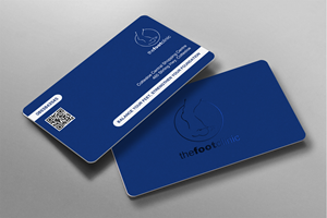 Business Card Design by Brand aid for The Foot Clinic | Design: #31168052