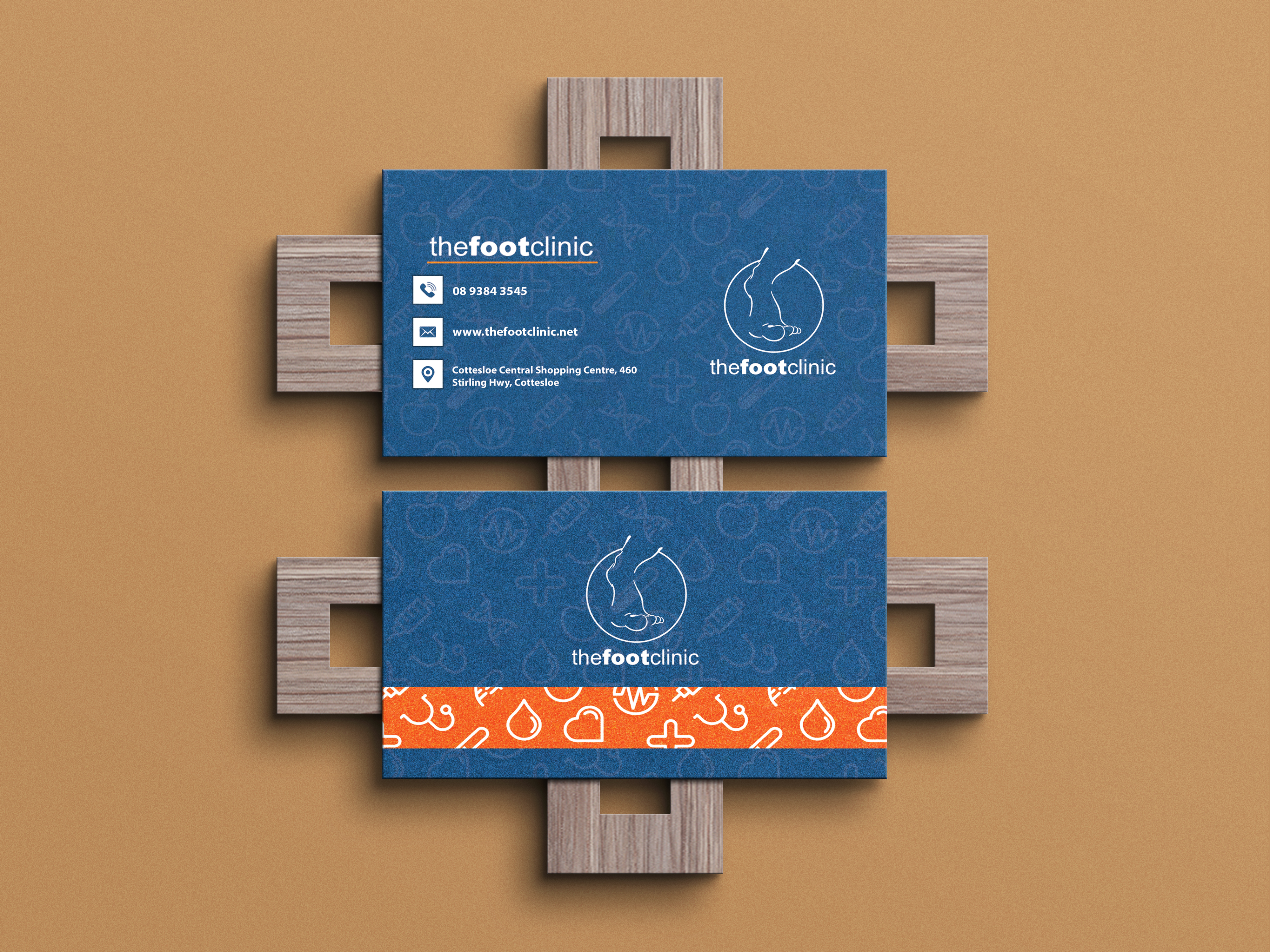 Business Card Design by Mohamed sarraj for The Foot Clinic | Design #31190229