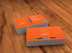 Business Card Design by Mohamed sarraj for The Foot Clinic | Design: #31190236