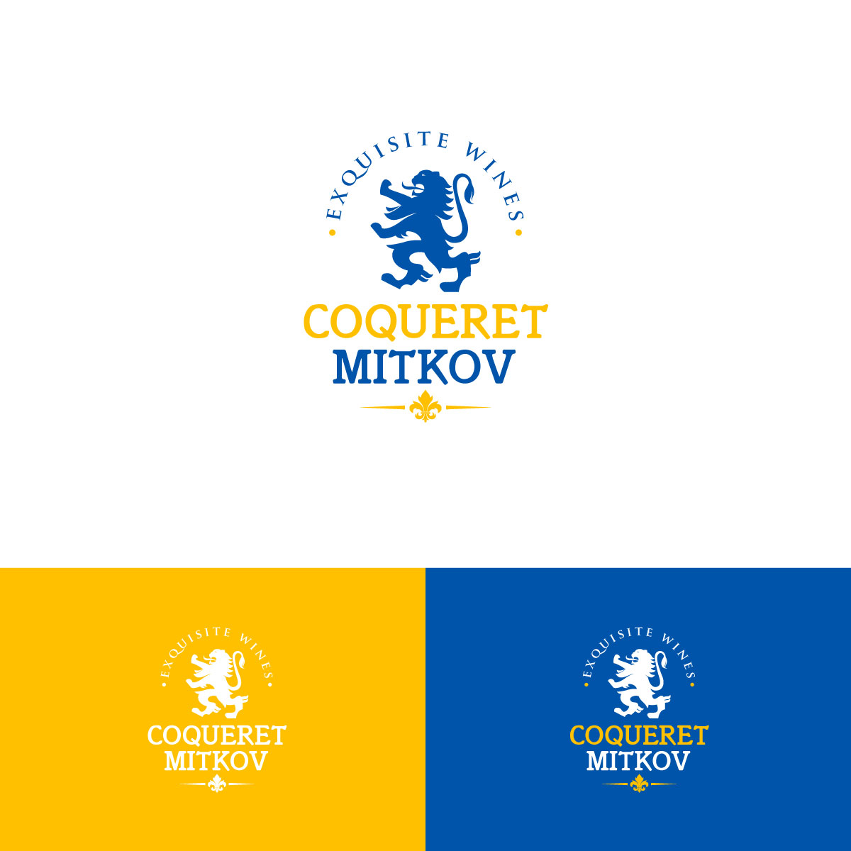 Logo Design by chris Ray for COQUERET-MITKOV | Design #31177168