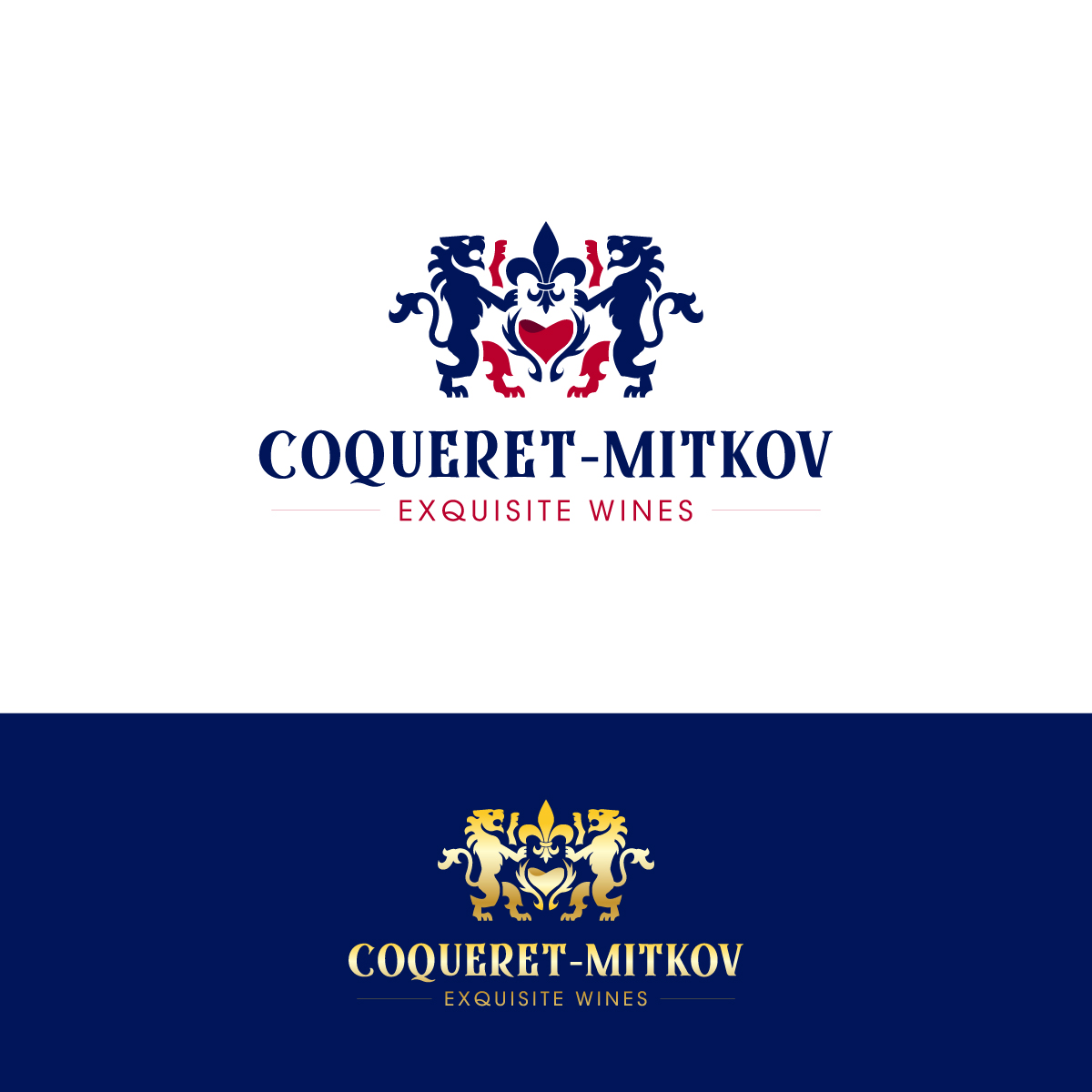 Logo Design by GOLDENCROWN for COQUERET-MITKOV | Design #31168620