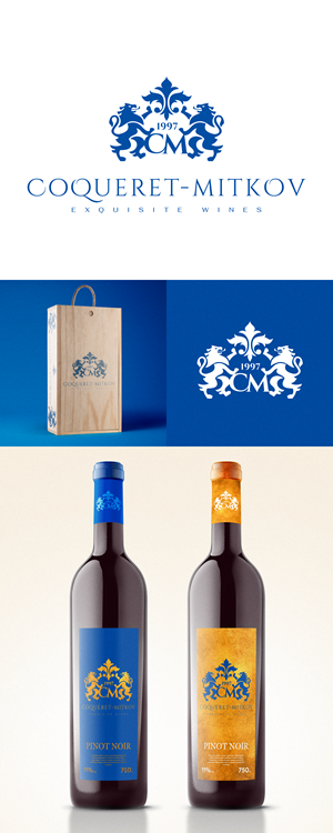 Logo Design by Oleksandr Tovarkov for COQUERET-MITKOV | Design: #31167533