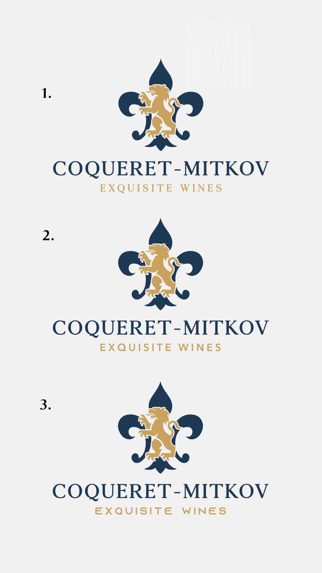 Logo Design by simple mind for COQUERET-MITKOV | Design #31174212