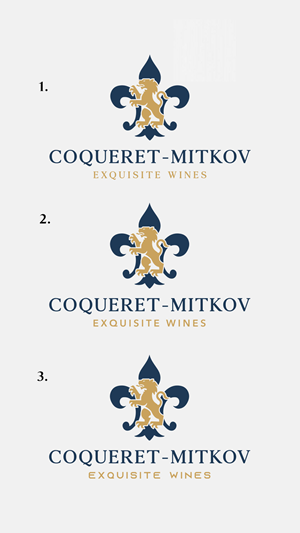 Logo Design by simple mind for COQUERET-MITKOV | Design: #31174212