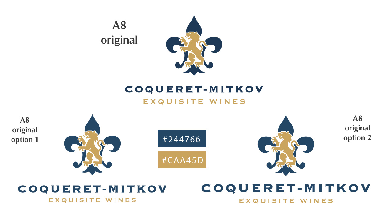 Logo Design by simple mind for COQUERET-MITKOV | Design #31176314