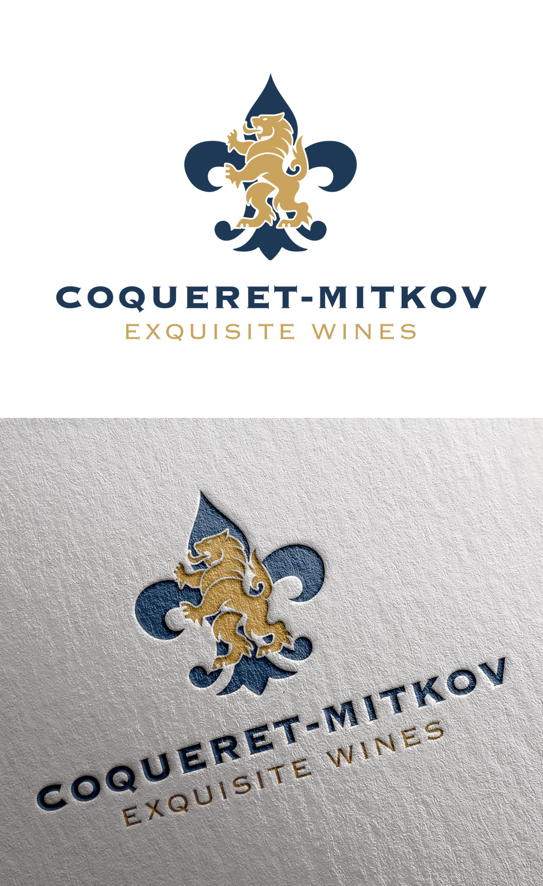 Logo Design by simple mind for COQUERET-MITKOV | Design #31183144