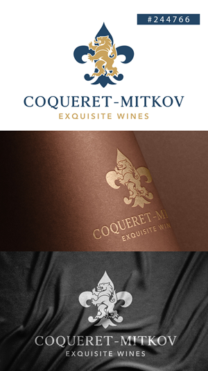 Logo Design by simple mind for COQUERET-MITKOV | Design: #31186987