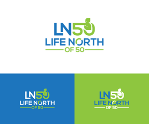 Logo Design by jonkonrad for Life North of 50 | Design: #31169234