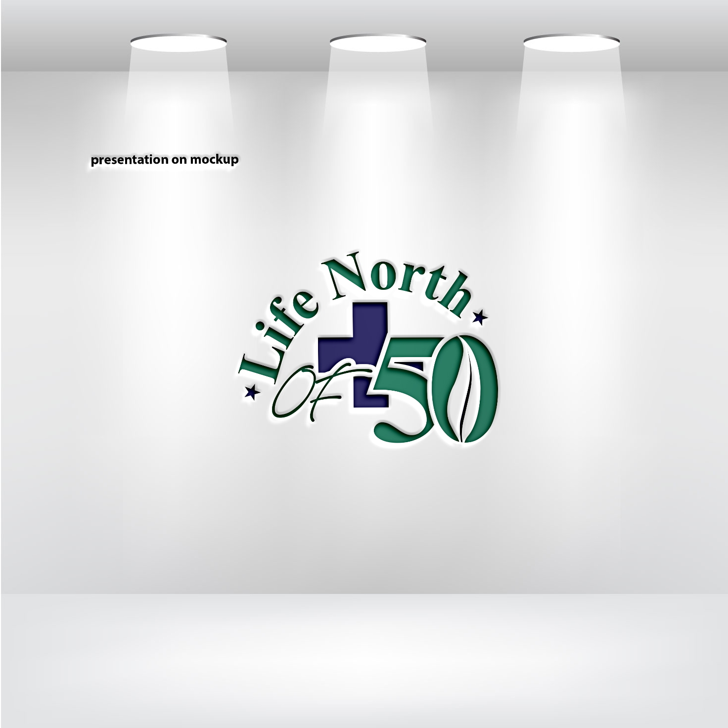 Diseño de Logo por RRR Design para Life North of 50 | Diseño #31169219