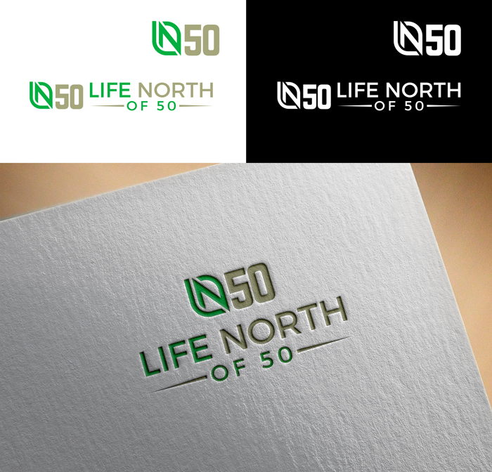 Logo Design by RA-bica for Life North of 50 | Design #31183877