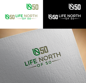 Logo Design by RA-bica for Life North of 50 | Design: #31183877
