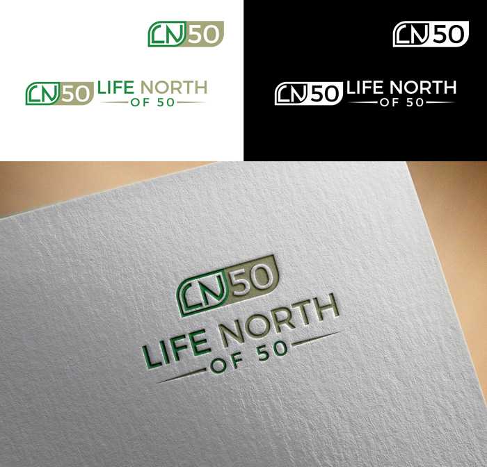 Logo Design by RA-bica for Life North of 50 | Design #31183878
