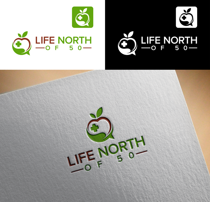 Logo Design by RA-bica for Life North of 50 | Design #31183879