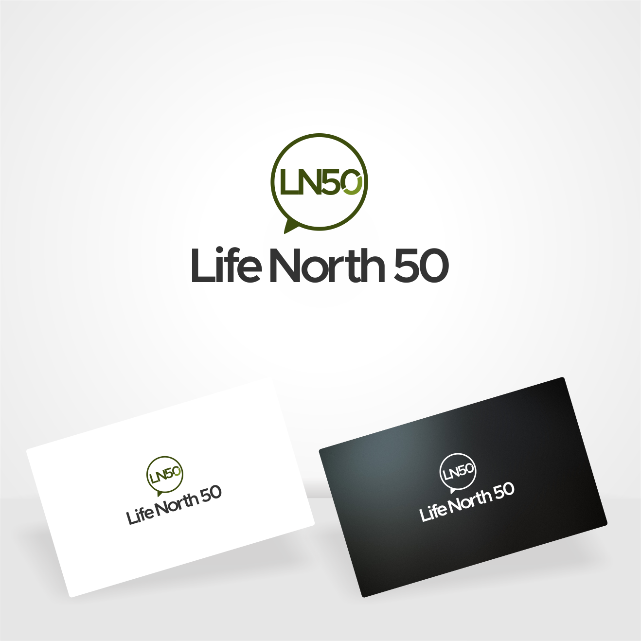 Logo Design by Arham Hidayat for Life North of 50 | Design #31193288