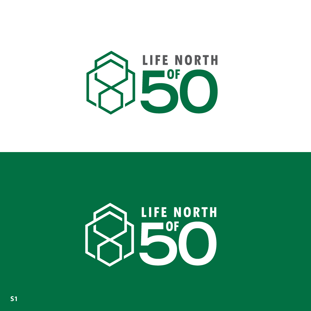 Logo Design by Sujit Banerjee for Life North of 50 | Design #31176397