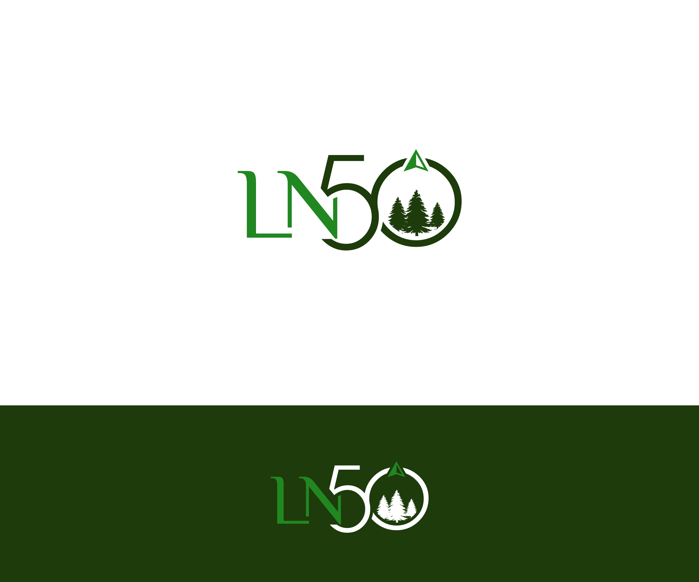 Logo Design by ecorokerz for Life North of 50 | Design #31167907