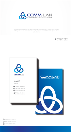 Logo Design by zebronicgraphic for COMMLAN, LLC | Design: #31164471