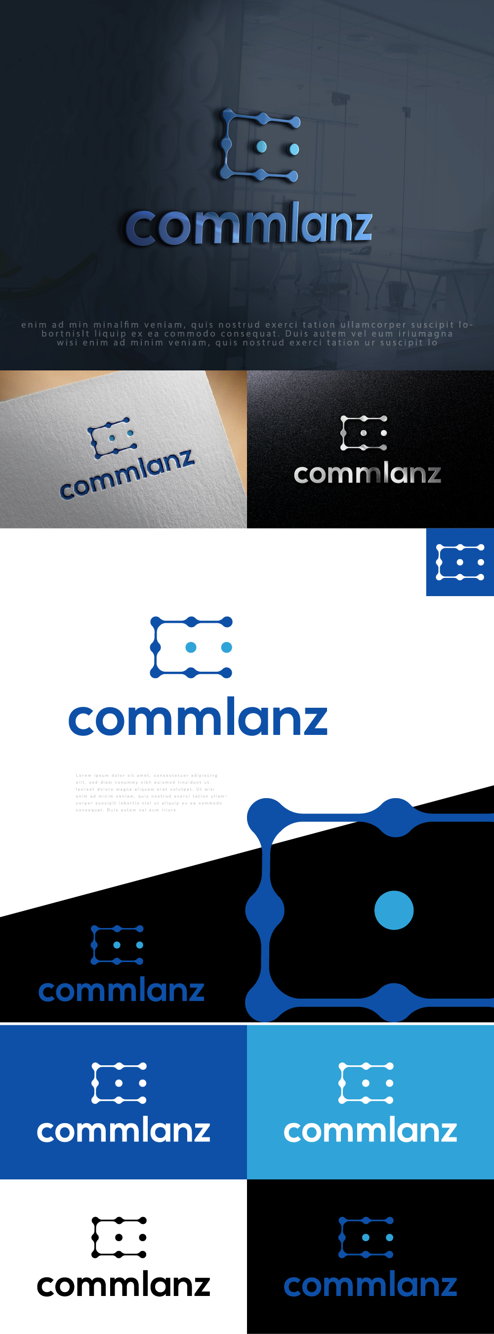 Logo Design by Ayub Zafar for COMMLAN, LLC | Design #31187002
