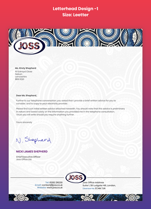 Letterhead Design by Expert Designer for this project | Design #31169097