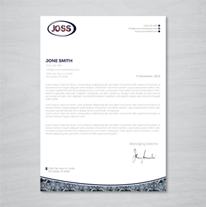 Letterhead Design by artbitin for this project | Design: #31166065