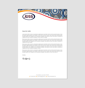 Letterhead Design by Imagine design000 for this project | Design: #31169679