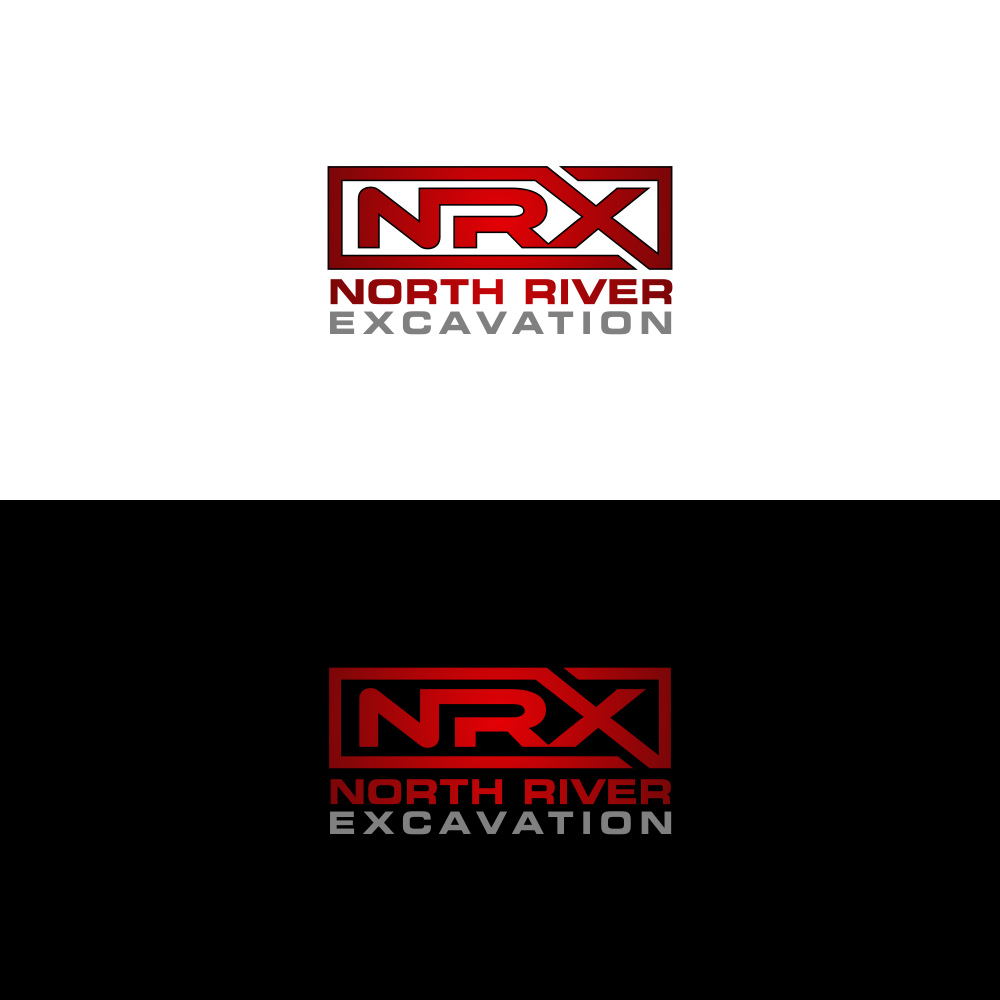 Logo Design by HADE DESAIN for North River Excavation | Design #31181046