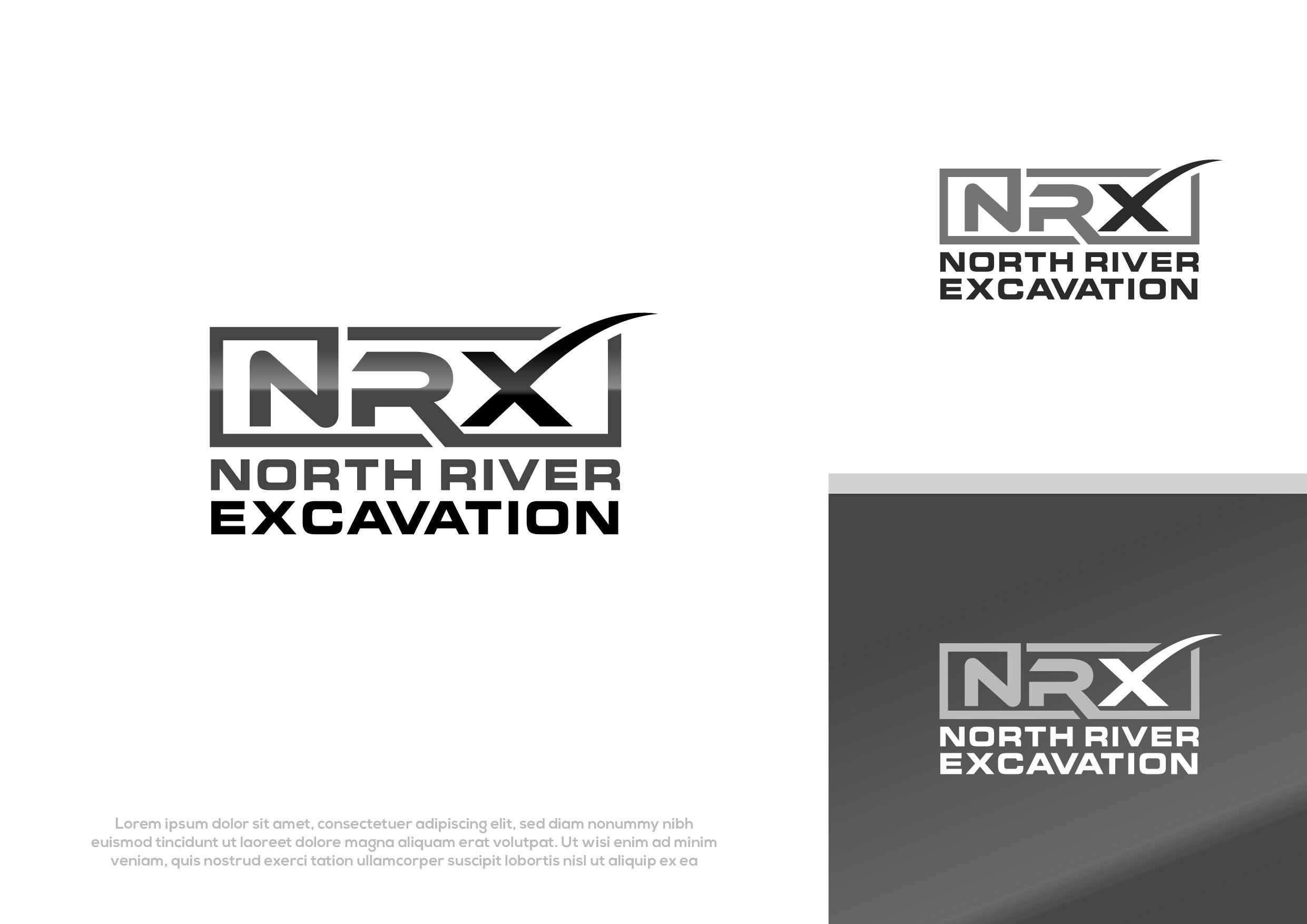 Logo Design by Anton for North River Excavation | Design #31216105