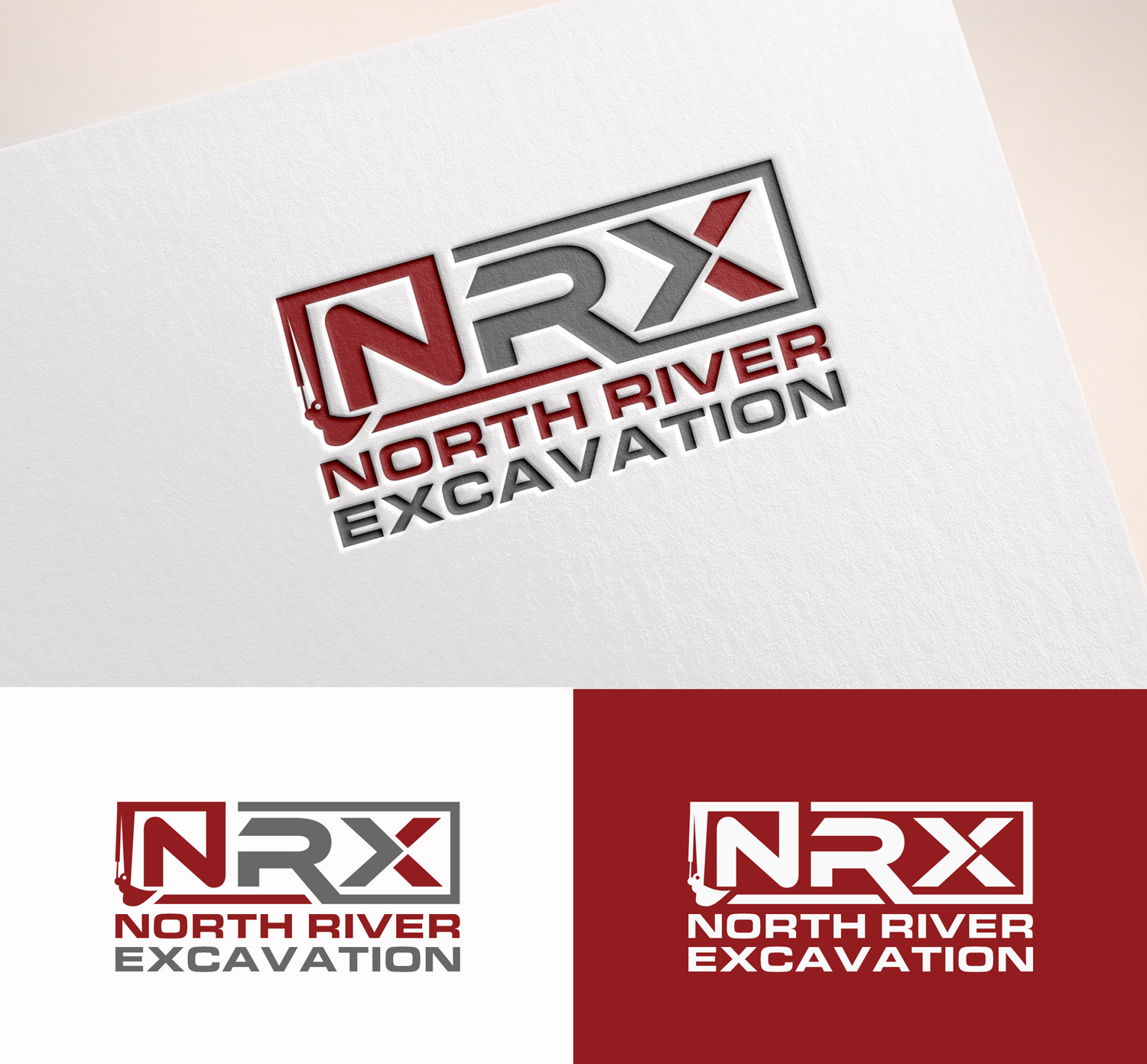 Logo Design by M Art & Design for North River Excavation | Design #31184902