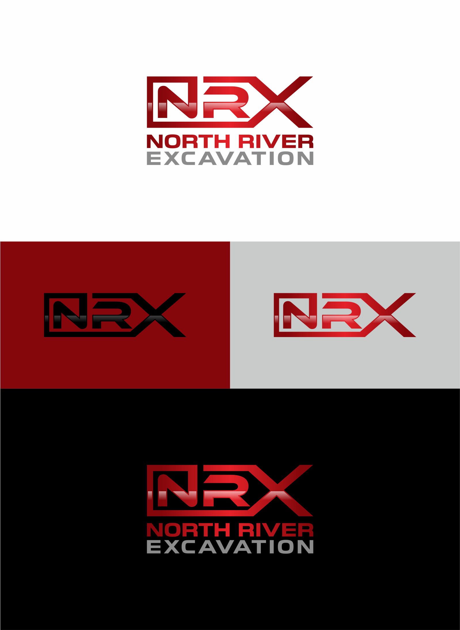 Logo Design by 1206studio for North River Excavation | Design #31214776