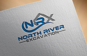 Logo Design by the majestic design for North River Excavation | Design: #31174055
