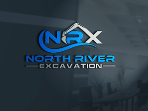 Logo Design by the majestic design for North River Excavation | Design: #31174057