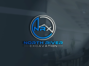 Logo Design by the majestic design for North River Excavation | Design: #31179870