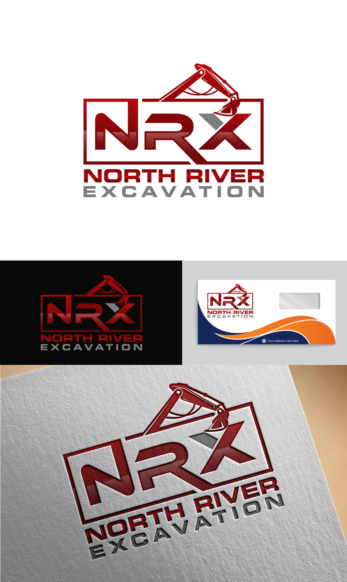 Logo Design by Imran_me for North River Excavation | Design #31208466