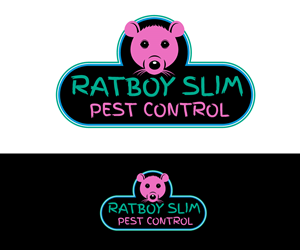 Logo-Design von Paint-Tools für Ratboy Slim Pest Control | Design: #31177049