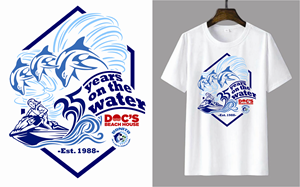Diseño de Camiseta por Den Bagus para Bonita Jet Ski & Parasail  | Diseño #31180298