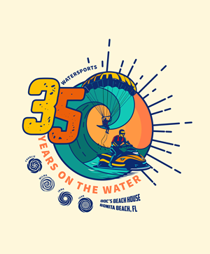 T-Shirt-Design von Sarina.dsg für Bonita Jet Ski & Parasail  | Design: #31184743