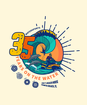 T-Shirt-Design von Sarina.dsg für Bonita Jet Ski & Parasail  | Design: #31184784