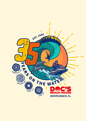 T-Shirt-Design von Sarina.dsg für Bonita Jet Ski & Parasail  | Design: #31217713