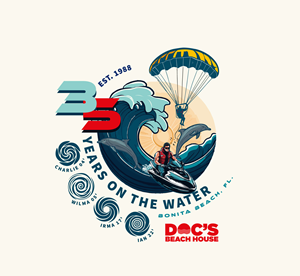 T-Shirt-Design von Sarina.dsg für Bonita Jet Ski & Parasail  | Design: #31223732