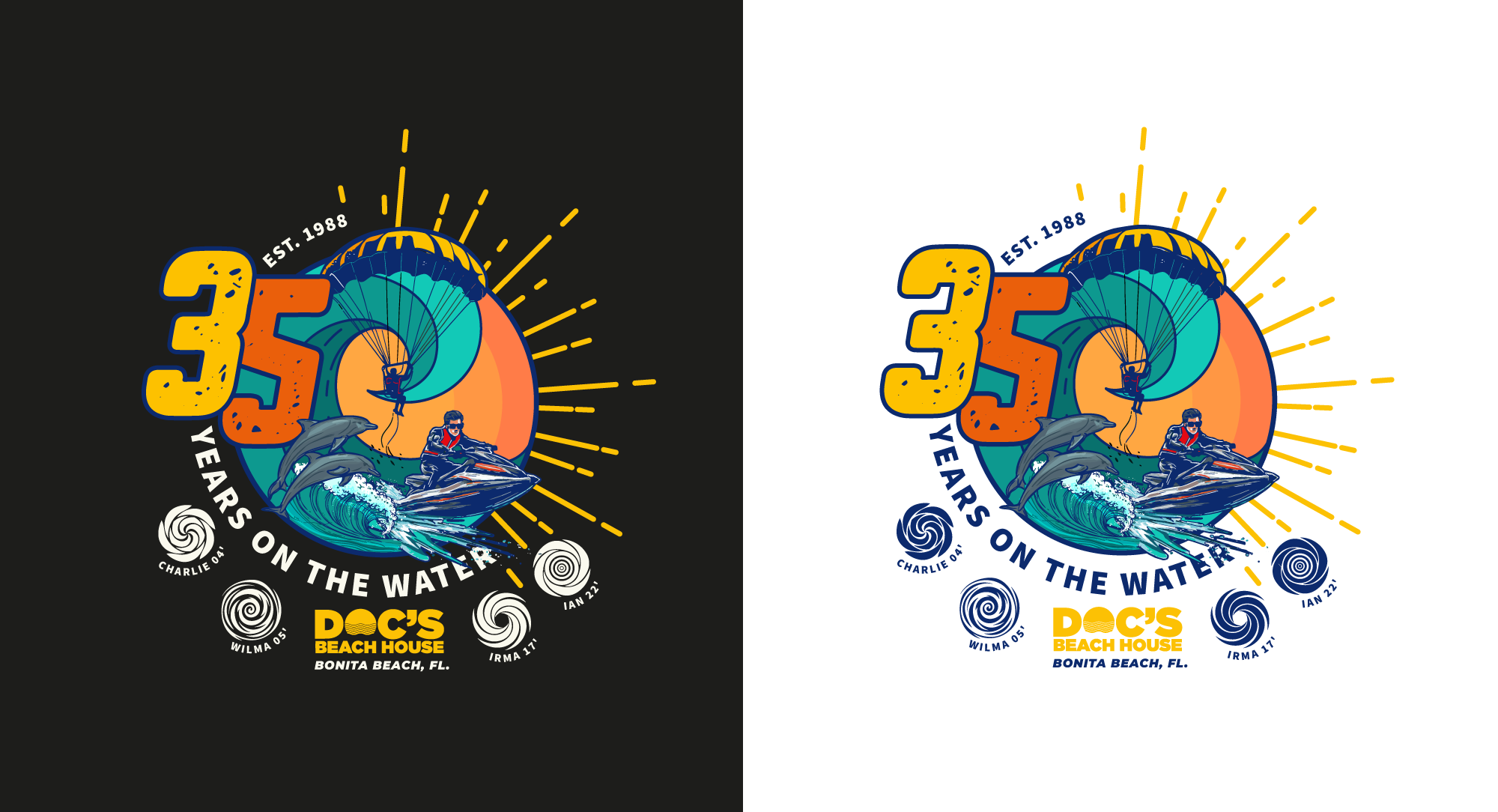 Design de T-shirt par Sarina.dsg pour Bonita Jet Ski & Parasail  | Design #31227801